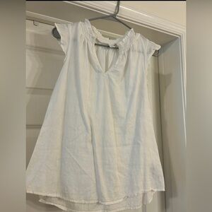 Elegant White Women's Top